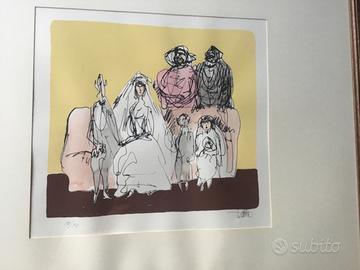 Clato Tomba Litografia