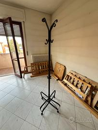 Appendiabiti da terra IKEA PORTIS in acciaio nero