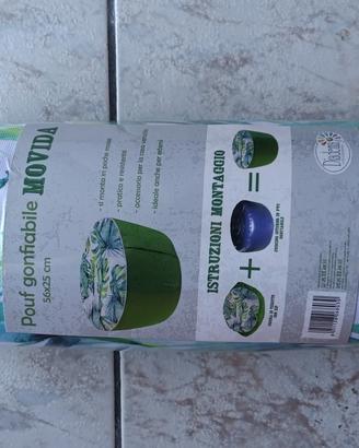 2x Pouf Gonfiabili