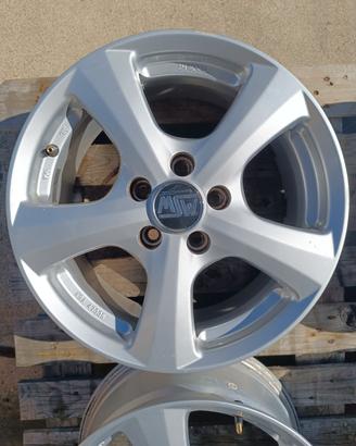 4 Cerchi in lega MSW 16"