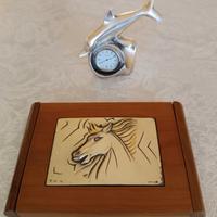 Portagioie e orologio da mensola Ottaviani