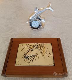 Portagioie e orologio da mensola Ottaviani