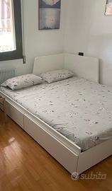 Letto contenitore estendivile ikea FLEKKE