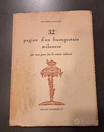32 pagine d'un buongustaio milanese