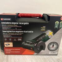 NUOVO SMERIGLIATRICE ANGOLARE 12V PARKSIDE