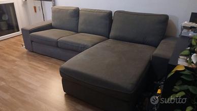 KIVIK Divano a 3 posti con chaise-longue, Gunnared