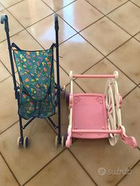 Carrellino carrello passeggino giocattolo bambini