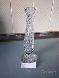Vaso fiore di cristallo 