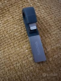 SanDisk iXpand Flash Drive Go 64GB lightning/USB