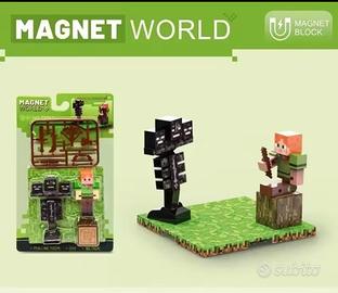 Personaggi gioco Minecraft Wither Magnet World 