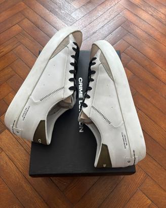 Scarpe Crime London Low Top Distressed Uomo 44