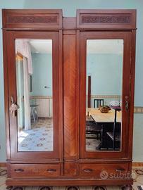 armadio in noce  fine 900