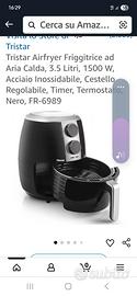friggitrice ad aria  lt 3,5