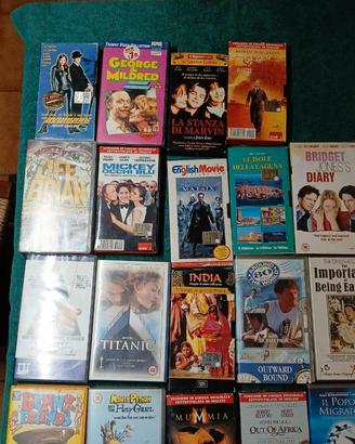 Videocassette varie in inglese