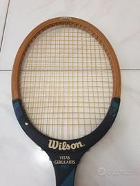 Racchetta tennis Wilson Vitas Gerulaitis PRO legno