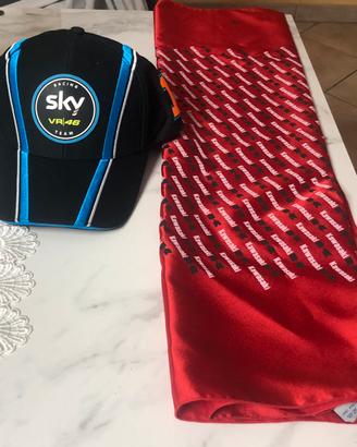 Cappellino vr 46 e foulard Kawasaki