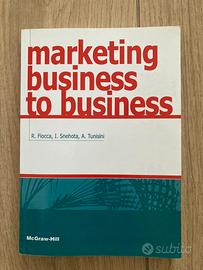 Libro Marketing business to business McGraw-Hill