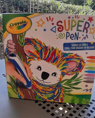 Super Pen Crayola sciogli cera per disegno