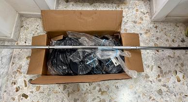 Bilanciere e dischi 30kg nuovi