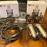 Microfono Rode NT1-A Recording Kit (Coppia)