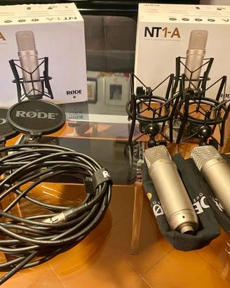 Microfono Rode NT1-A Recording Kit (Coppia)