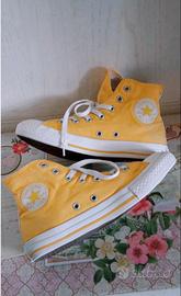 Converse All Star alte Gialle 