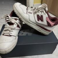 New balance 550 bordeaux