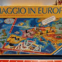 Viaggio in Europa Ravensburger anni 80 COMPLETO 