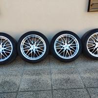 Cerchi in lega DOTZ per BMW + 4 gomme Bridgestone