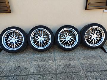 Cerchi in lega DOTZ per BMW + 4 gomme Bridgestone