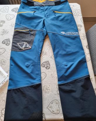 pantaloni Crazy sci d'alpinismo tg 50 nuovi