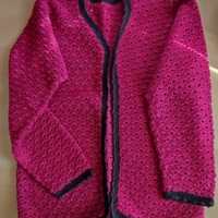 Maglia lana ad uncinetto