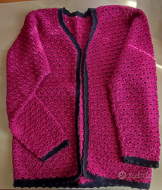 Maglia lana ad uncinetto