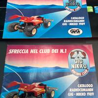Catalogo radiocomandi GIG Nikko 1989