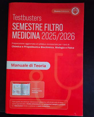 Manuale Testbusters Medicina + Eserciziario