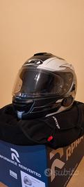 Casco HJC RHPA ST e guanti Alpinestars tg. S