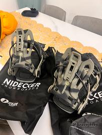 Attacchi snowboard nidecker flow fenix plus
