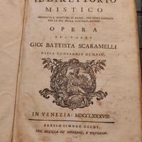 Libro antico 1787 il Direttorio Mistico 