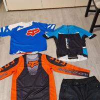 Stock vestiario tecnico, casacche e alto xMTB MOTO