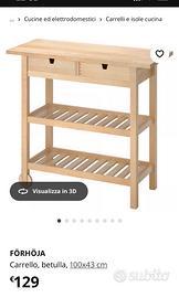Carrello cucina Ikea