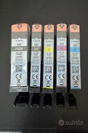 Kit Cartecce canon serie 580/581