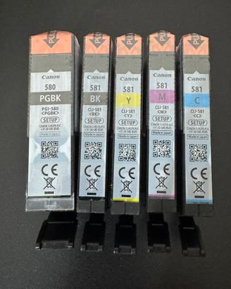 Kit Cartecce canon serie 580/581
