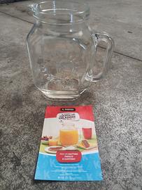 Caraffa della Colazione Nutella vetro originale