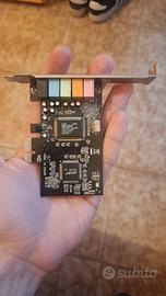 Scheda Audio 5.1 Canali PCIe - C-Media CMI8738 - O