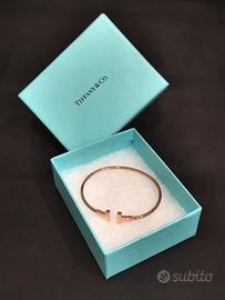 Bracciale Tiffany Wire in oro rosa 14KT