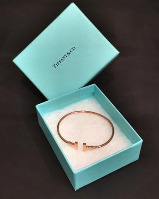 Bracciale Tiffany Wire in oro rosa 14KT