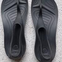 sandali donna - Crocs Serena Flip W Black