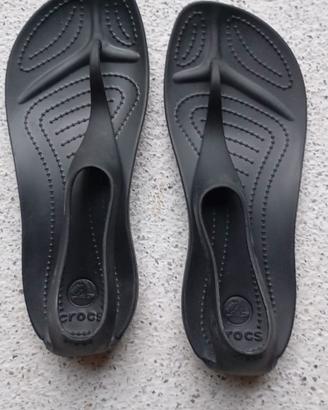 sandali donna - Crocs Serena Flip W Black