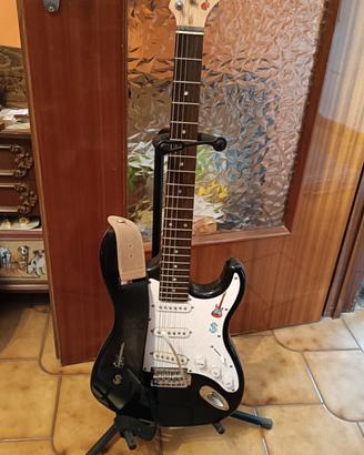 chitarra elettrica con amplificatore 