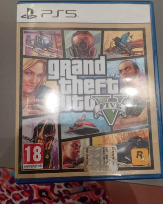 Grand theft auto ps5